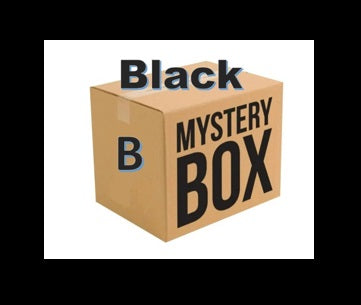 Black Mystery Box/Black Crystals for Banishing Negativities